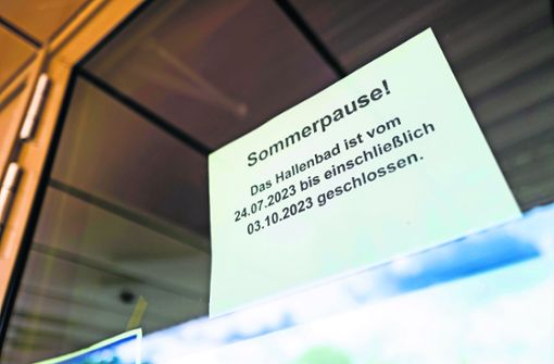 In Althengstett ist das Hallenbad rund  zweieinhalb Monate lang geschlossen. Foto: Thomas Fritsch