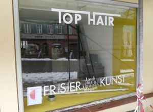 Das Top Hair ist schon halb leer geräumt. Ein Café soll in die Räumlichkeiten ziehen. Foto: Benner