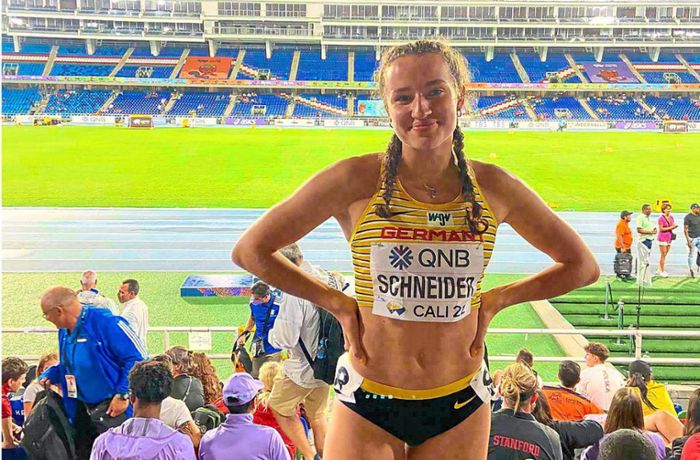 U20 WM in Kolumbien: Sprinterin Rosina Schneider schafft es in Halbfinale