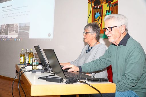 Maria und Werner Waßmer werden bei einem Vortrag die wechselvolle Geschichte des einstigen Löffinger Holz- und Sägewerks Benz aufleben lassen. Foto: Bächle Foto: Schwarzwälder Bote