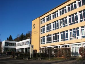 Werden saniert und fusioniert: Progymnasium und Realschule am Lammerberg. Foto: Eyrich Foto: Schwarzwälder Bote