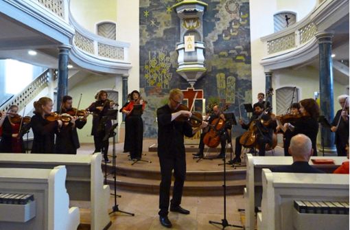 Auftritt des Stuttgarter Kammerorchesters in der Stadtkirche Altensteig. Foto: Kosowska-Németh