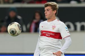 Timo Werner ist derzeit mit dem VfB Stuttgart weniger erfolgreich. Dafür umso mehr mit der U19-Nationalmannschaft.  Foto: Pressefoto Baumann