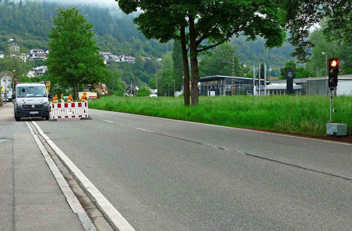 Bauarbeiten in Aistaig: Warum ist die Ortsdurchfahrt halbseitig gesperrt?