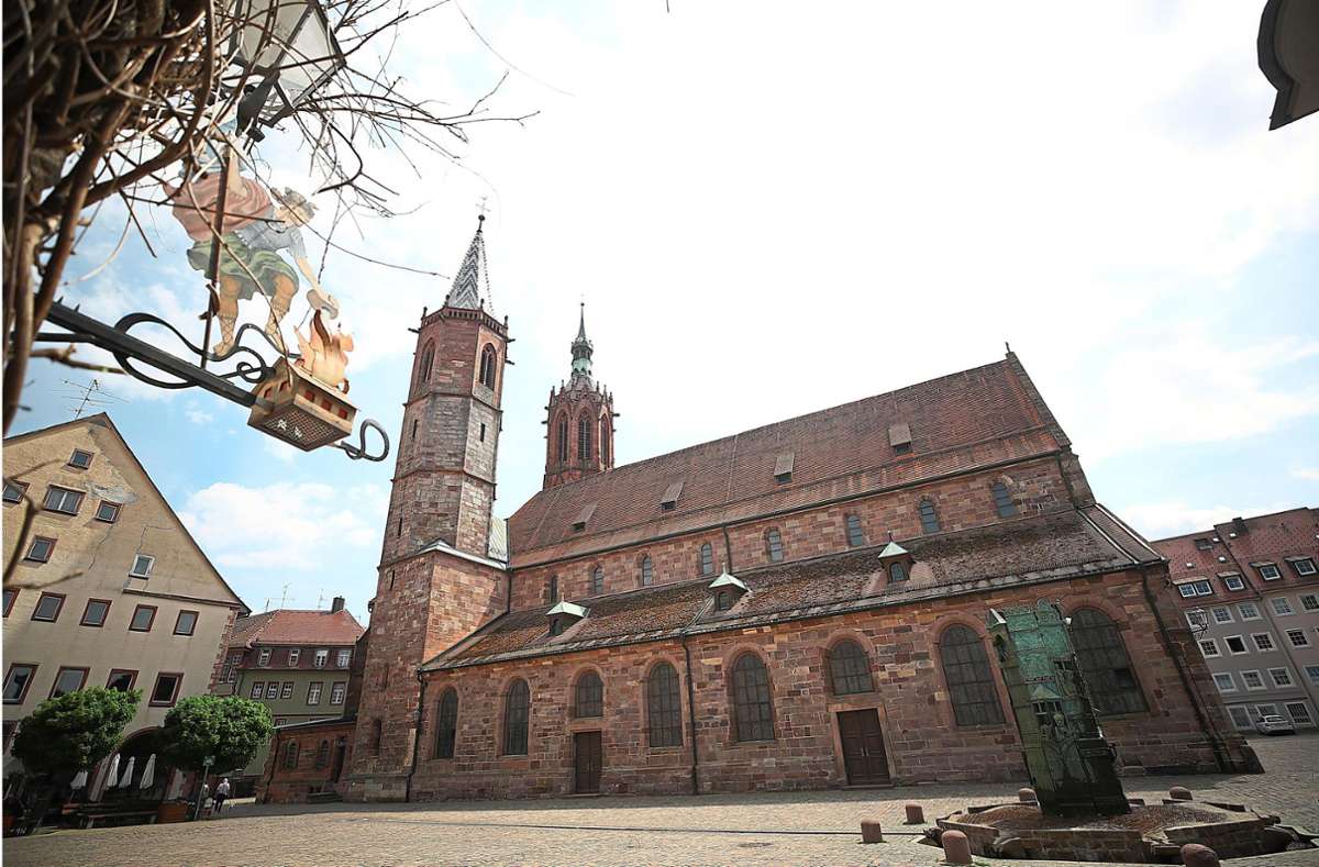 Insbesondere die Fassade des Villinger Münsters muss saniert werden. Foto: Eich
