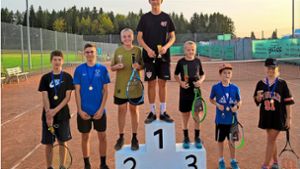 Tennisclub hat neue Jugendvereinsmeister