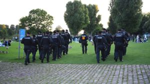 „Krawall-Tourismus“ macht Polizei zu schaffen