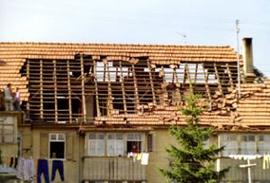 Ein normales Bild nach den heftigen Erdstößen vom 3. September 1978: Tausende Gebäude sind in Albstadt beschädigt. Foto: Landesamt für Geologie, Rohstoffe und Bergbau