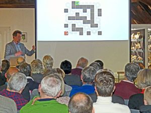 Imaginary-Direktor Andreas Matt hielt einen spannenden Vortrag in Oberwolfach.  Foto: Haas Foto: Schwarzwälder Bote