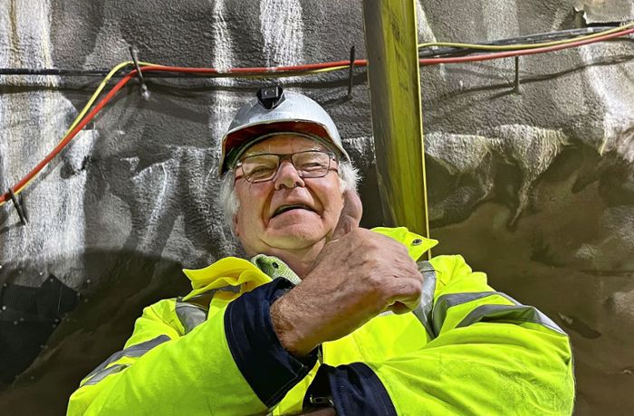 Exklusive Einblicke: Mit Tunneltitan Martin Herrenknecht auf der Gotthard-Baustelle