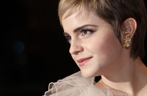 Emma Watson verabschiedet sich von ihrem Kurzhaarschnitt. Foto: AP
