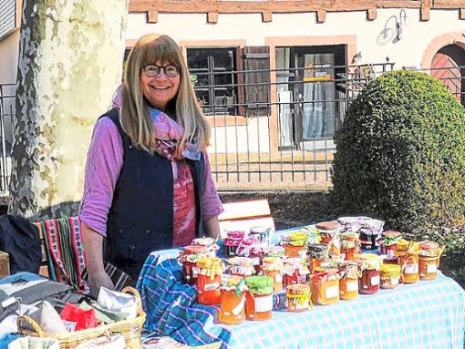 Erika Gaiser wird ihre Marmelade verkaufen, um den Menschen in Bolivien zu helfen.  Foto: Privat