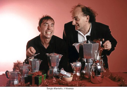 Die beiden italienischen Vollblutkomiker Valter Rado und Igi Meggiorin treten im Schwenninger Capitol auf. Foto:privat Foto: Schwarzwälder-Bote