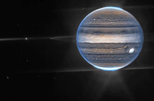 Der Jupiter, atemberaubend detailgetreu aufgenommen vom James-Webb-Teleskop Foto: imago/Cover-Images