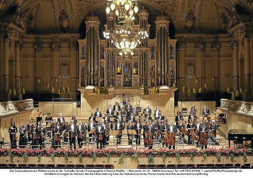 Die Südwestdeutsche Philharmonie Konstanz konzertiert zum Abschluss des Schwarzwald Musikfestivals. Foto: Veranstalter Foto: Schwarzwälder-Bote