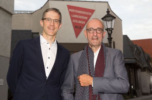 Intendanten-Duo in Esslingen seit 2019: Marcus Grube (li.) und Friedrich Schirmer Foto: Pressefoto H. Rudel/Horst Rudel