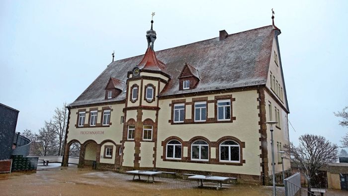 Progymnasium Rosenfeld: Schule wird zur Baustelle