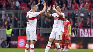 VfB-Profis feiern Punkt in München mit Posts auf Instagram