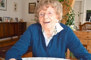 Dieses Haus hat wirklich eine   gute  Energie. Johanna Hanne Drissner, geborene Reichert,  feierte    92. Geburtstag.  Foto: Kunert Foto: Schwarzwälder-Bote