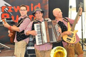 Ralf Penz (Mitte) mit seiner Band Schwarzwald Buam.  Foto: Schwarzwald Buam