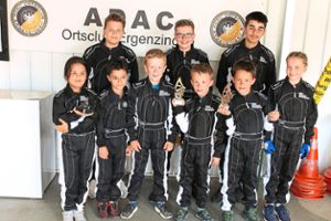 Vor einer ungewissen Zukunft stehen die jungen Kartfahrer des ADAC-Ortsclubs Ergenzingen. Foto: Ranft Foto: Schwarzwälder Bote