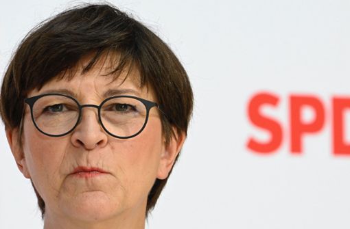 Saskia Esken steht seit 2019 an der Spitze der deutschen Sozialdemokratie. Foto: AFP/TOBIAS SCHWARZ
