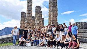 40 Schüler des AMG Rottweil auf den Spuren der Antike