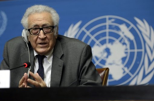 Vor der zweiten, von UN-Vermittler Lakhdar Brahimi geleiteten Verhandlungsrunde hält sich der Optimismus in Grenzen.  Foto: dpa