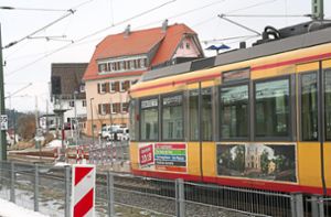 Stadtbahn in Freudenstadt. Foto: Rath