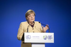Merkel  erklärte, junge Leute müssten in Sachen Klimaschutz Druck machen (Archivfoto). Foto: dpa/Guido Bergmann