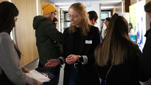 Die Hochschulkontaktbörse an der Hochschule Furtwangen ist ein bewährtes Format für Studierende und Unternehmen. Foto: Hochschule Furtwangen