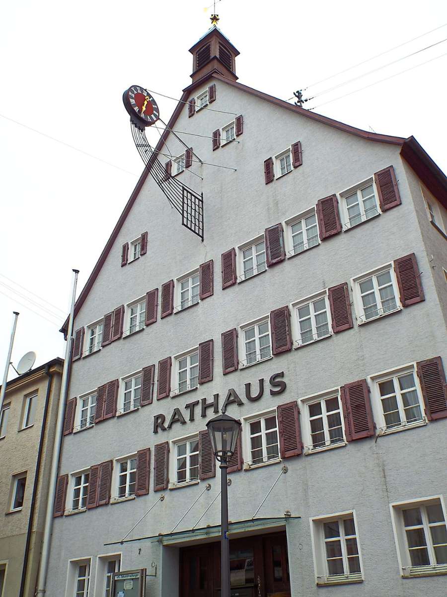 Das Schömberger Rathaus. Foto: Visel