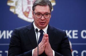 Serbiens Präsident Aleksandar Vučić ist bekannt für seine Schaukelpolitik zwischen dem Westen und Russland. Das verschafft ihm in der EU aber keine Freunde. Foto: AFP/Oliver Bunic