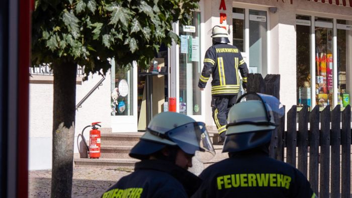 Feuerwehr eilt zu Apotheke in Vöhringen