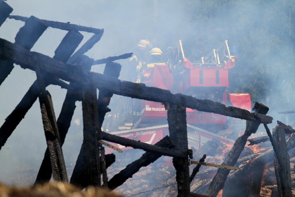 Schramberg: Bauernhof brennt komplett ab