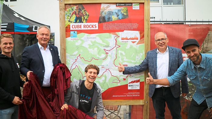 Neuer Mountain-Bike-Trail in Albstadt eröffnet
