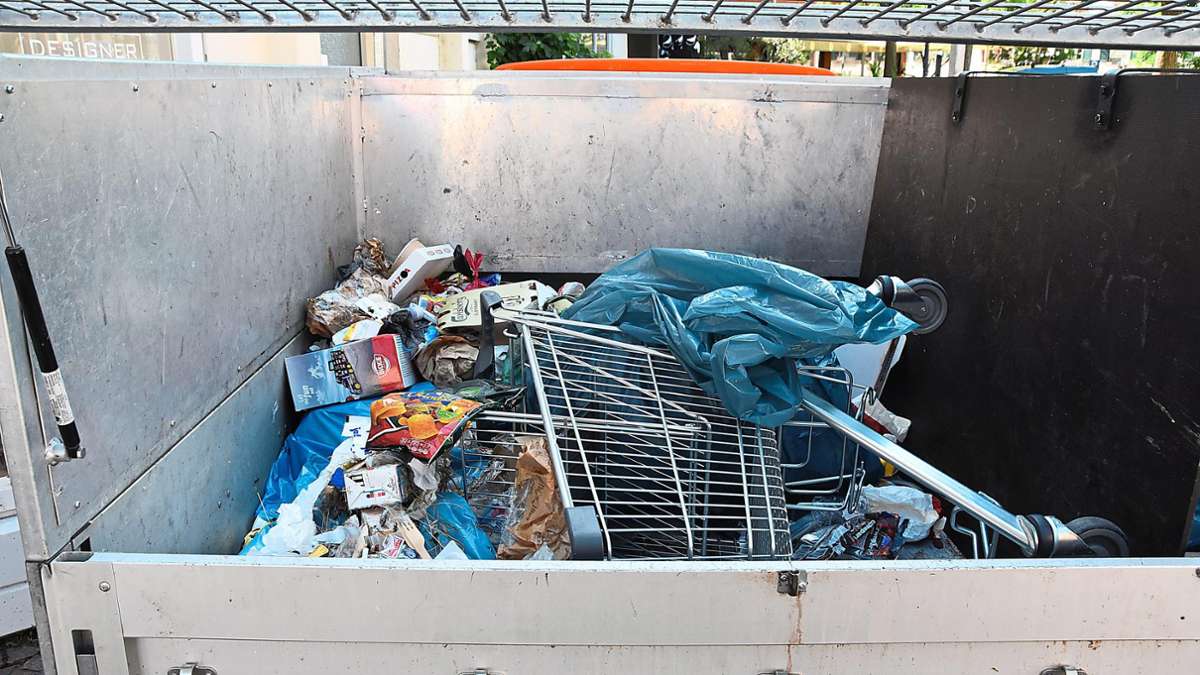Kampagne der Stadt: Müll bleibt in Lahr vier Tage lang liegen - Lahr -  Schwarzwälder Bote