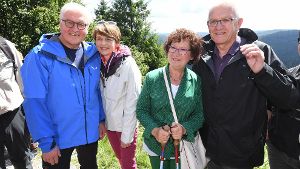 Frank-Walter Steinmeier besucht Nationalpark