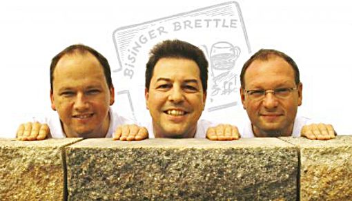 Timo Dotzauer, Ingo Dollenmaier und Andreas Fiedler sind das Bisinger Brettle. Foto: Veranstalter Foto: Schwarzwälder-Bote