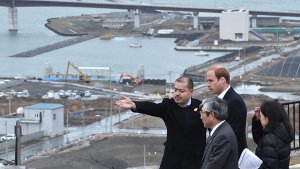 Prinz William besucht Fukushima