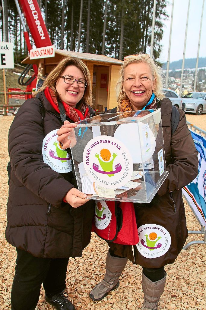 Sie stehen hinter dem Bundesverband Kinderhospiz: Geschäftsführerin Sabine Kraft (rechts) und ihre Stellvertreterin Corinna Fürste.