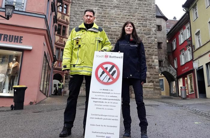 Feuerwerksverbot in Rottweil: Auch ein Knallfrosch ist nicht erlaubt – bis zu 100 Euro Bußgeld
