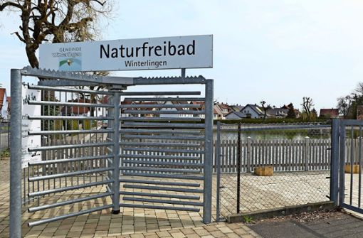 In Bälde soll das Drehkreuz wieder rotieren: Am 1. Juni  öffnet  das Winterlinger Naturfreibad  für die Badesaison. Foto: Gauggel
