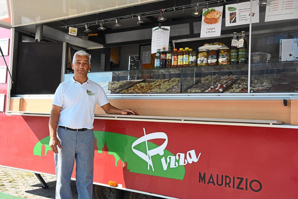 Villingen Schwenningen Pizzawagen Muss Baustelle Weichen