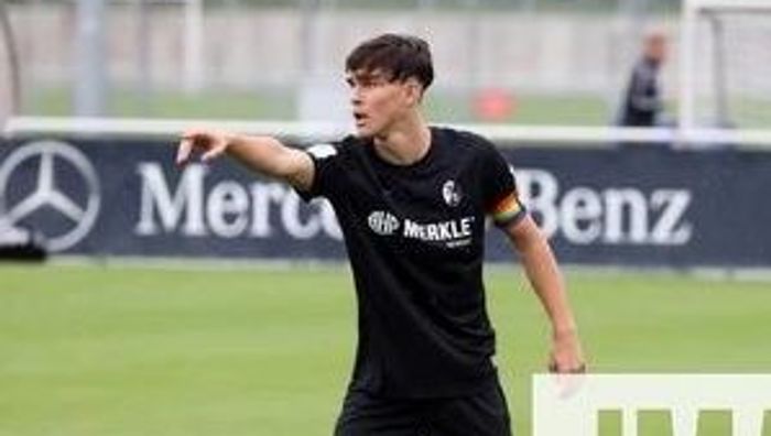 U19-Turnier: Noah Wagner, das Freiburger Eigengewächs 
