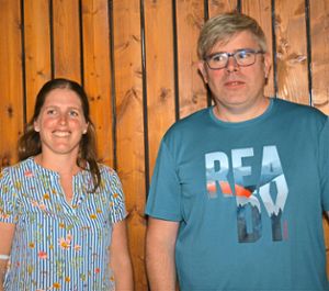 Die neuen Co-Vorsitzenden des Fördervereins Schwimmbad Tannheim sind   Susanne Kaltenmaier und Ulrich Murawski. Foto: Schwarzwälder Bote