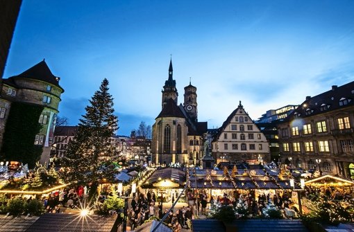 Laut einem Artikel des Telegraph hat Stuttgart einen der schönsten Weihnachtsmärkte in Europa. Foto: Lichtgut/Leif Piechowski