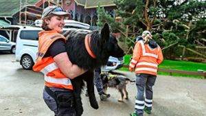 So lief das Training der Rettungshunde im Europa-Park