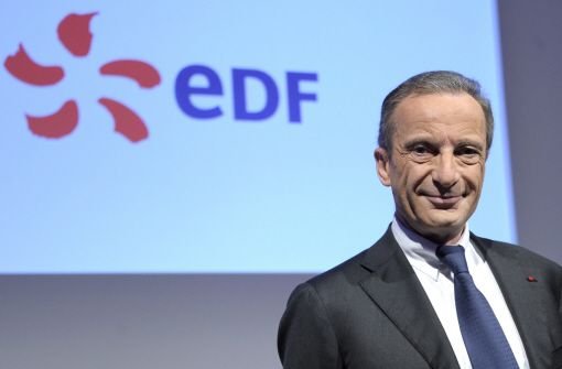 Der Vorstandsvorsitzende des Energieriesen EDF Henri Proglio in Paris Foto: dpa