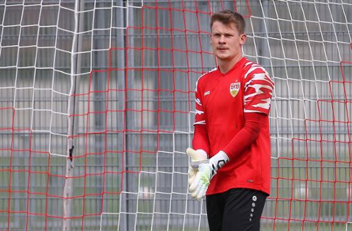 Will beim VfB weiter reifen: Alexander Nübel. Foto: Pressefoto Baumann/Julia Rahn